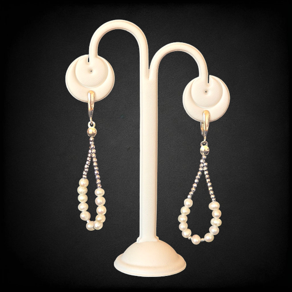 KOLCZYKI Z PEREŁAMI - obrazek 4