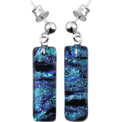 KOLCZYKI ZE SZKŁA MURANO