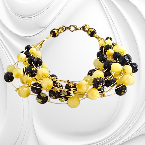 BRANSOLETA Z BURSZTYNU - obrazek 5