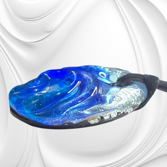 naszyjnik szkło Murano aksamitka elegancki